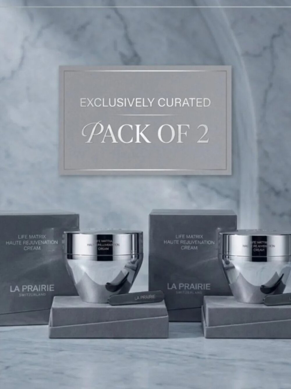 Pack of 2 La Prairie Life Matrix Haute Rejuvenation Cream 50ml BRAND NEW